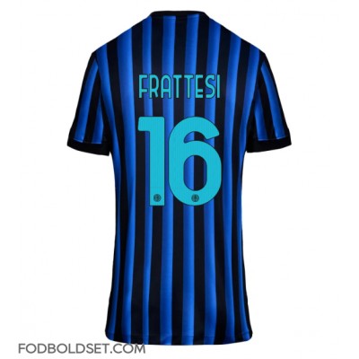 Inter Milan Davide Frattesi #16 Hjemmebanetrøje Dame 2025-26 Kortærmet Inter Milan Davide Frattesi #16 Hjemmebanetrøje Dame 2025-26 Kortærmet